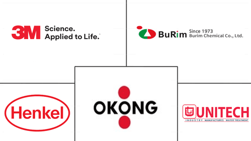 South Korea Adhesives Market Major Players