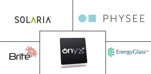 Solar Power Window Market Major Players