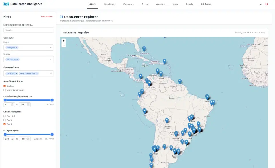 Global Datacenter Database and Assets Intelligence Platform Preview - Mordor Intelligence