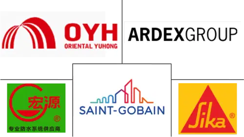 Asia-Pacific Waterproofing Solutions Market Major Players