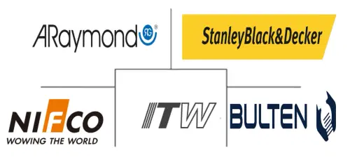 Automotive Plastic Fasteners Market Major Players