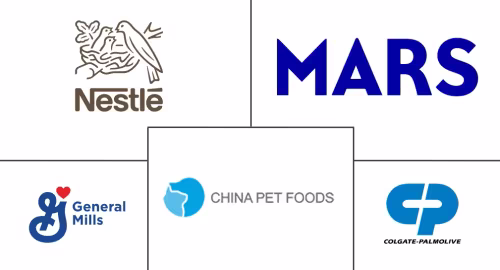 Mercado de Golosinas para Mascotas en China Major Players