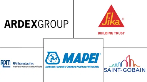 Construction Repair And Rehabilitation Chemicals Market Major Players