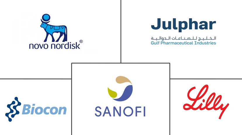 Major players in Injectable Anti-diabetic Drugs industry