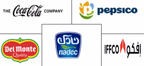 Middle East and Africa Fruits and Vegetables Juice Market Major Players