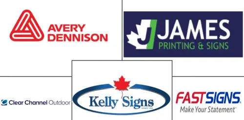North America Printed Signage Market Major Players