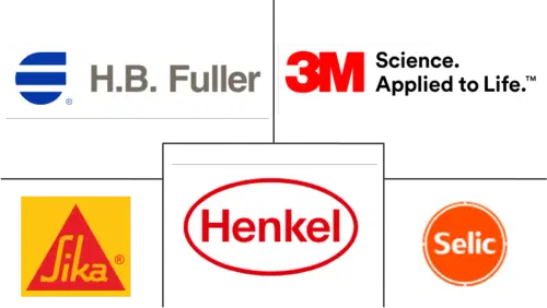 Thailand Adhesives Market Major Players