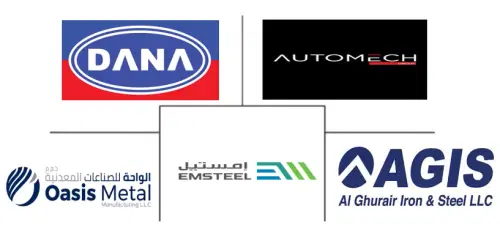 Mercado de Estampado de Acero Automotriz de los EAU Major Players