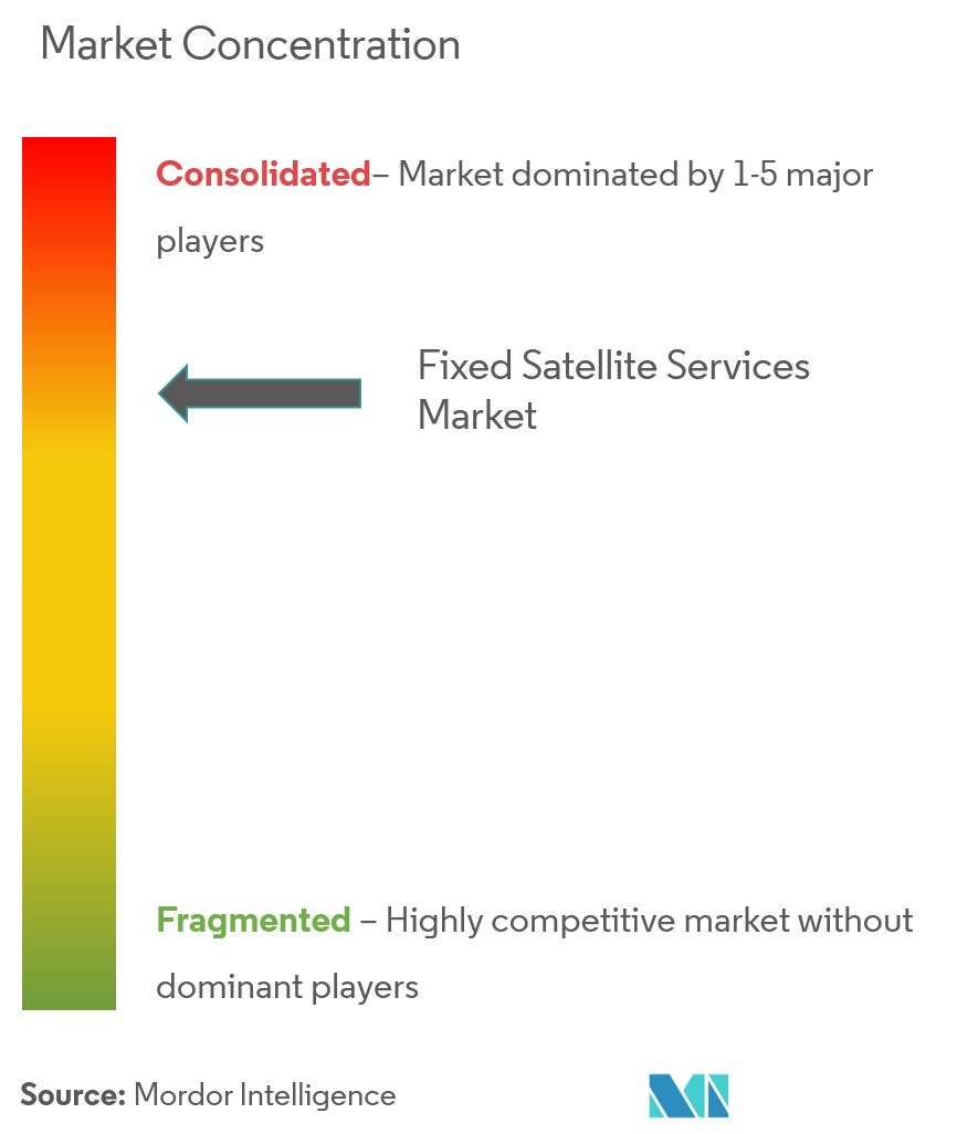 Fixed Satellite Services Market Concentration