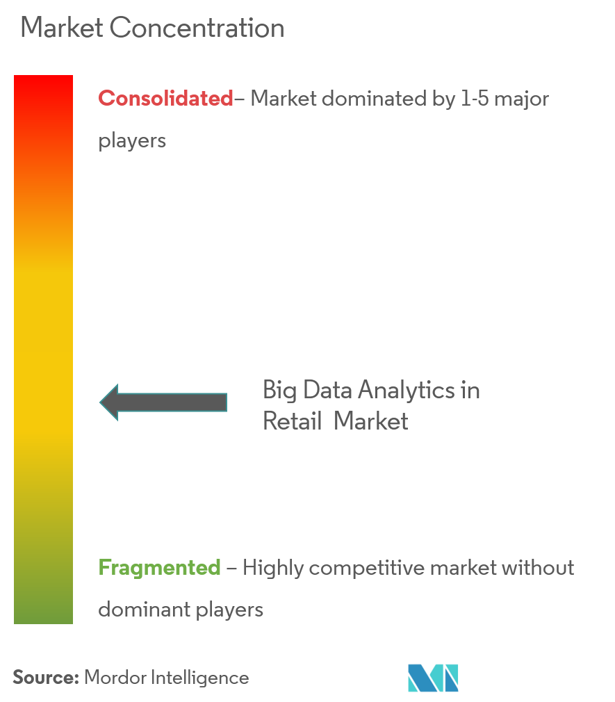 Big Data Analytics In Retail Marketing Market Concentration