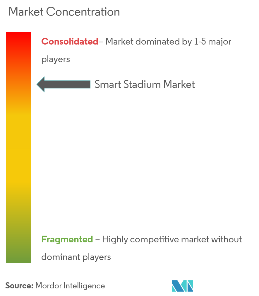 Smart Stadium Market Concentration