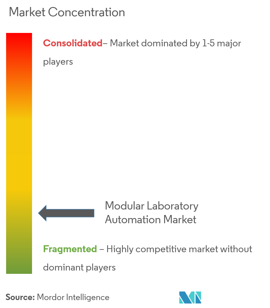 Thermo Fisher Scientific、丹纳赫公司、Becton Dickinson、Siemens Healthcare、Synchron Lab Automation、Honeywell International Inc.、Perkinelmer Inc.