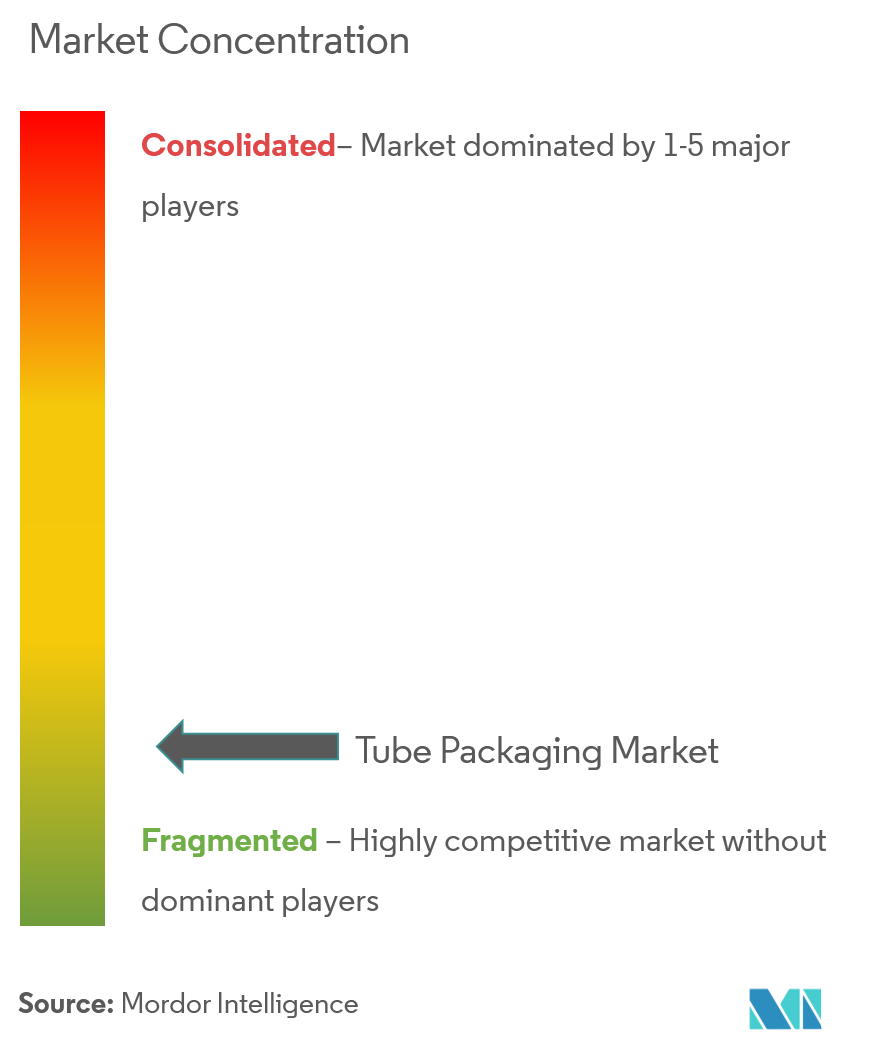 Tube Packaging Market Concentration