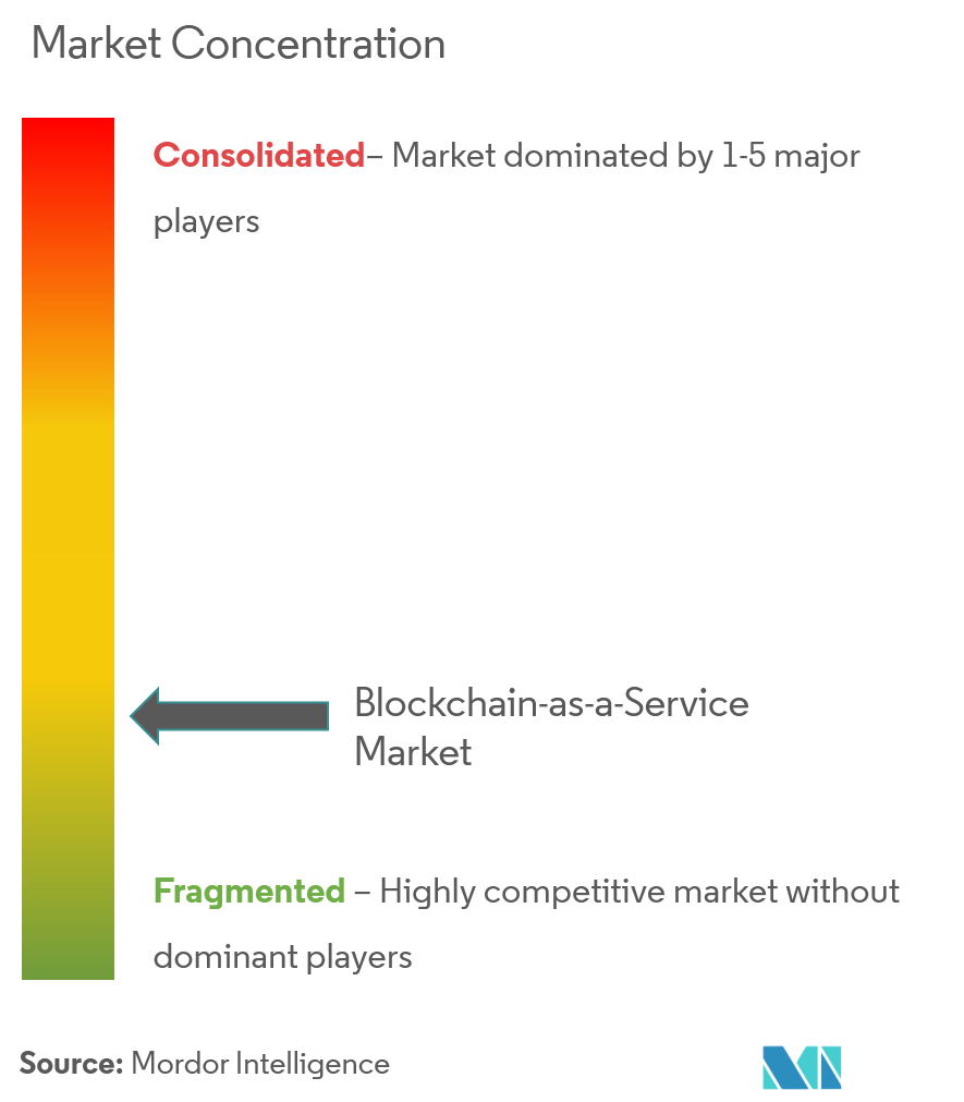 Blockchain-As-A-Service-Market Concentration