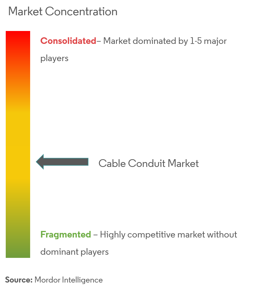 Cable Conduit Market Concentration