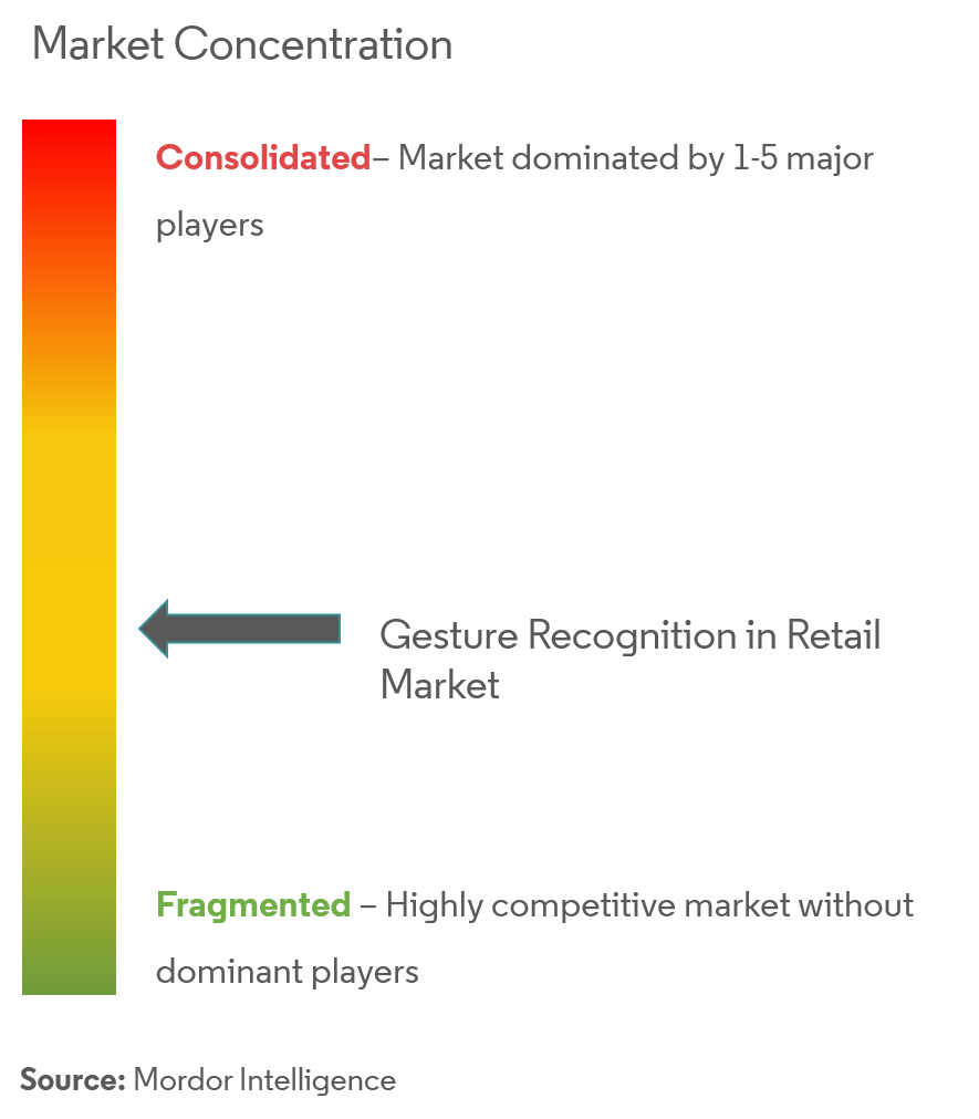 Gesture Recognition In Retail Market Concentration