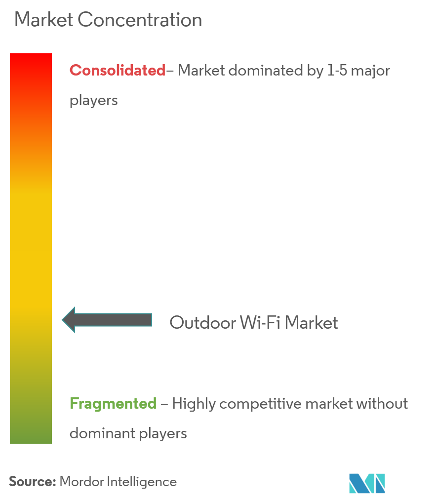 Outdoor Wi-Fi Market Concentration