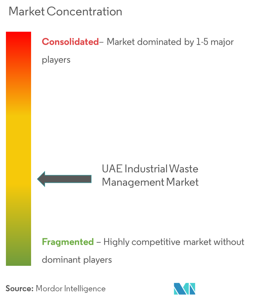 UAE Industrial Waste Management Market Concentration
