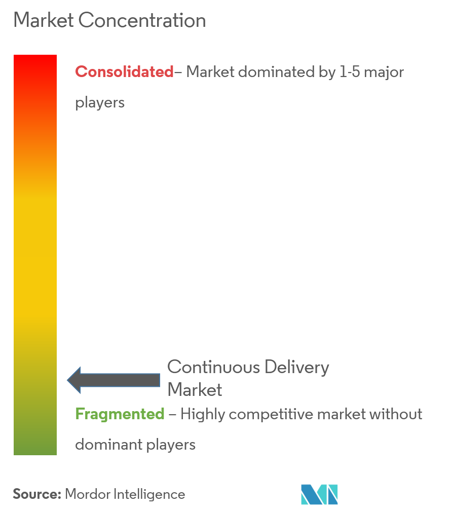 Continuous Delivery Market Concentration