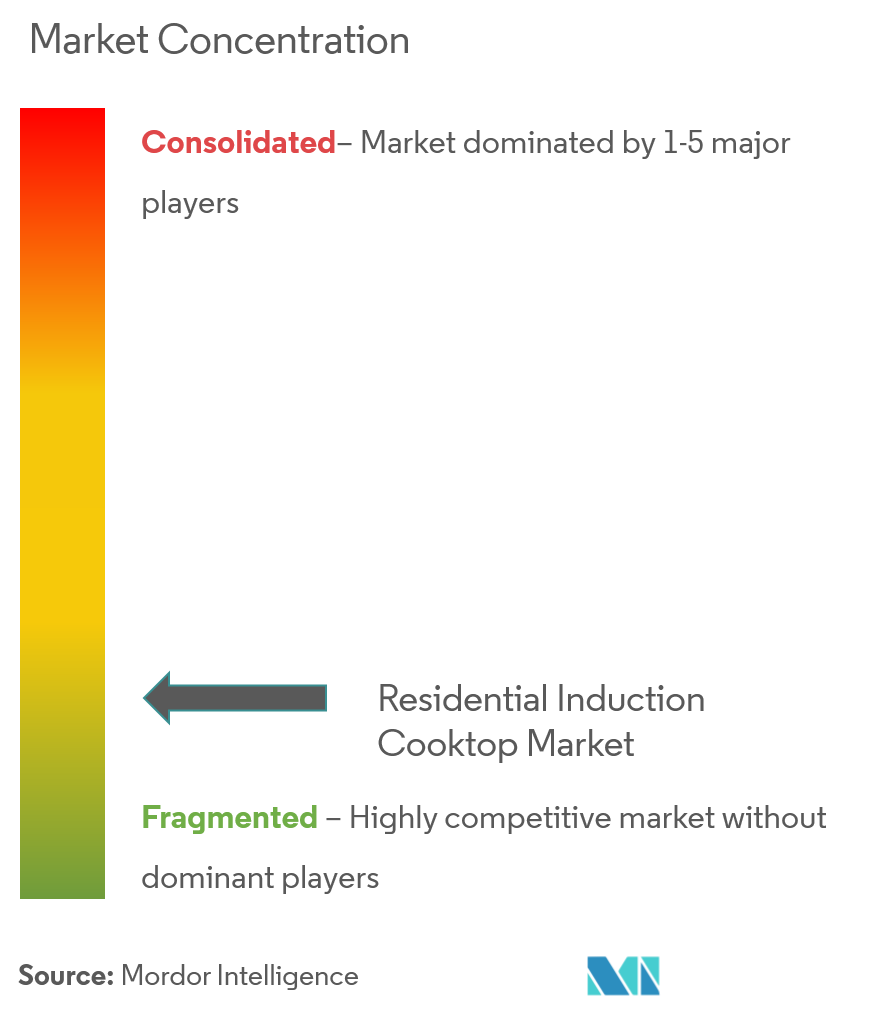 Residential Induction Cooktops Market Concentration