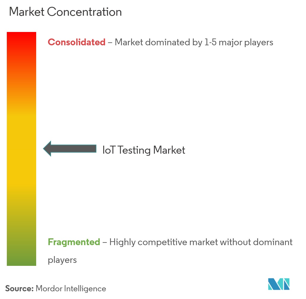 IoT Testing Market Concentration