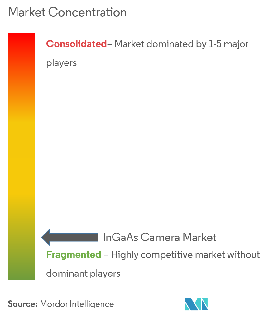 InGaAsカメラ市場の集中度