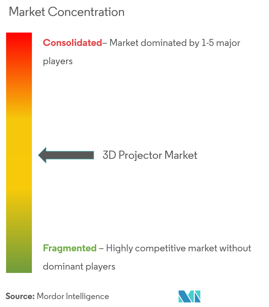 3D Projector Market Concentration