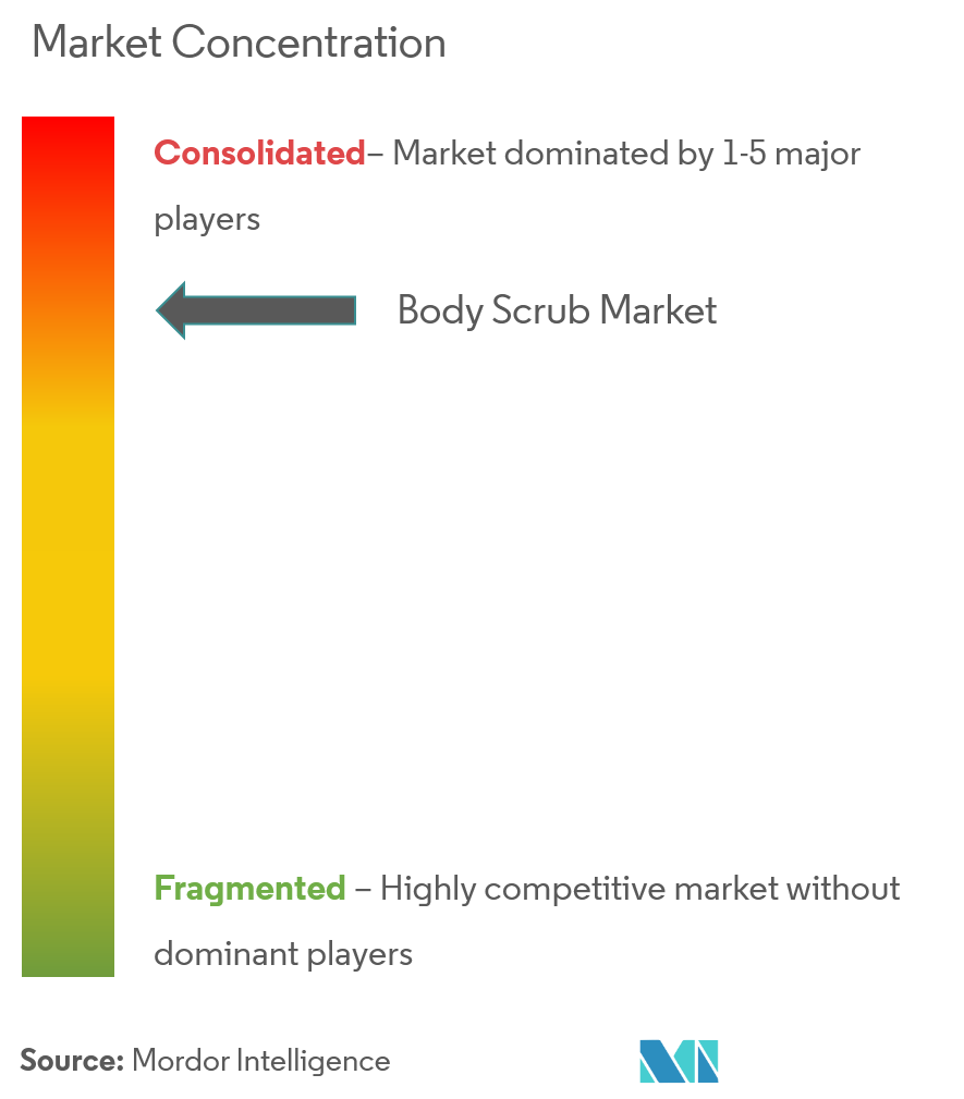 Body Scrub Market Concentration