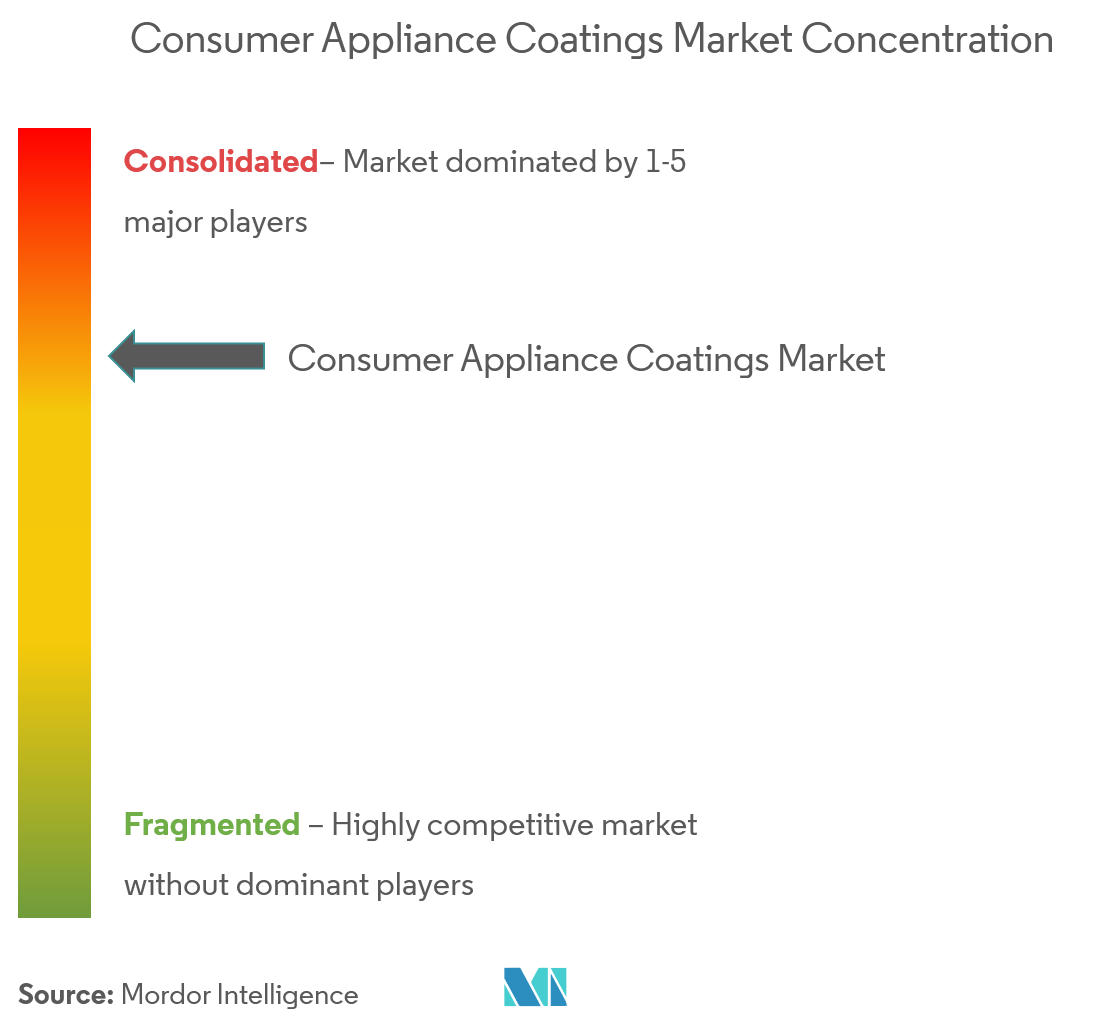 AkzoNobel NV, Hệ thống sơn phủ Axalta, LLC, PPG Industries, Inc., CÔNG TY SHERWIN-WILLIAMS., Henkel AG Co. KGaA.